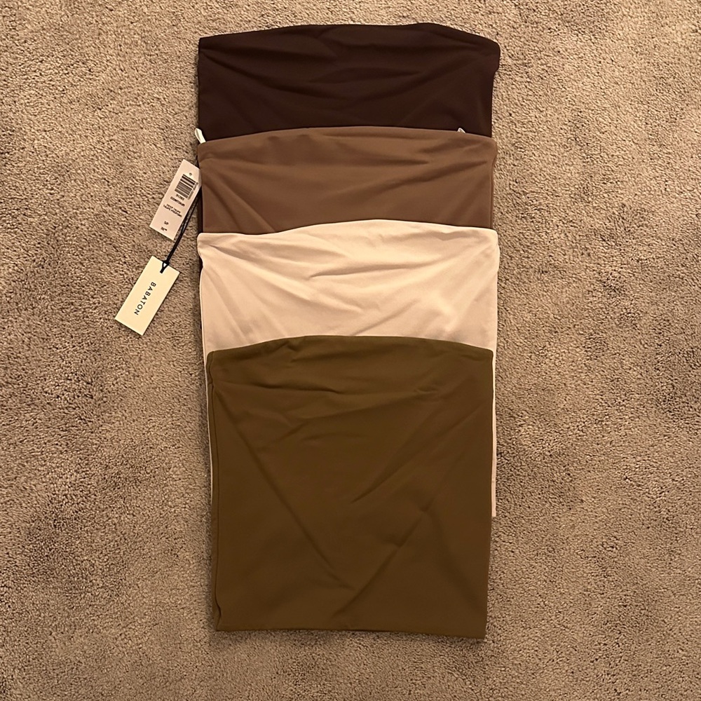 Aritzia Babaton Contour Tube Top Set